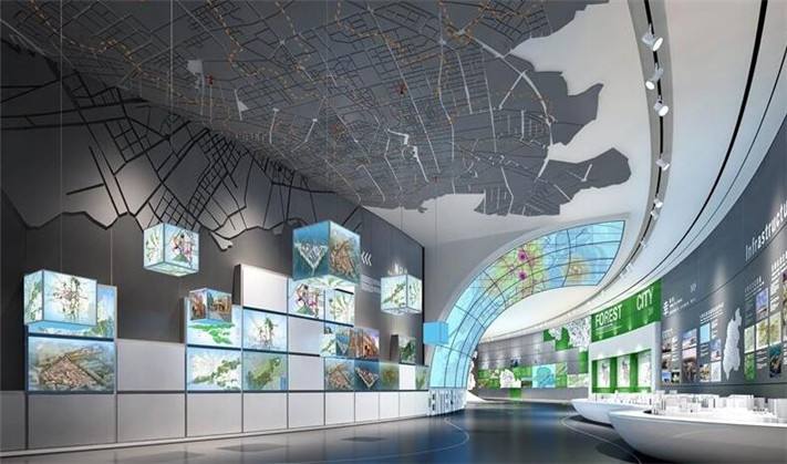 設(shè)計搭建企業(yè)展廳需要注意那些點?