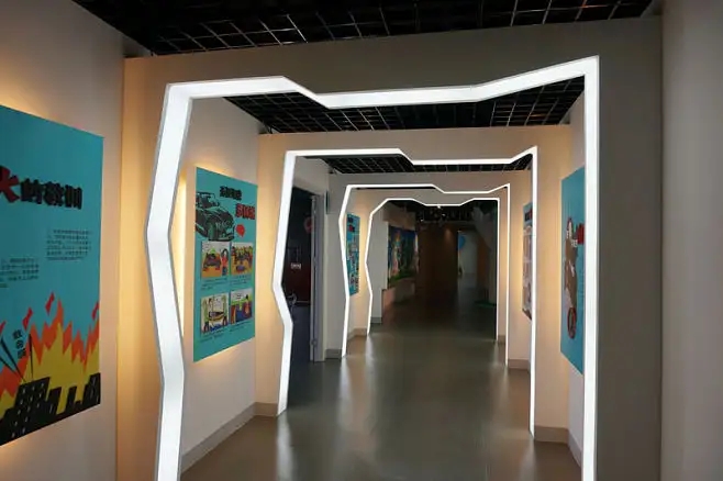 展廳設(shè)計(jì) ，展廳 ，鑫時(shí)空