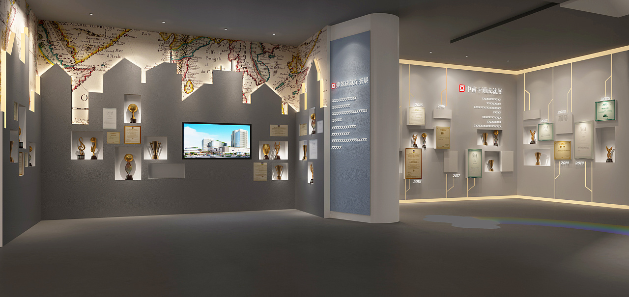 展廳設計 ，展廳 ，鑫時空