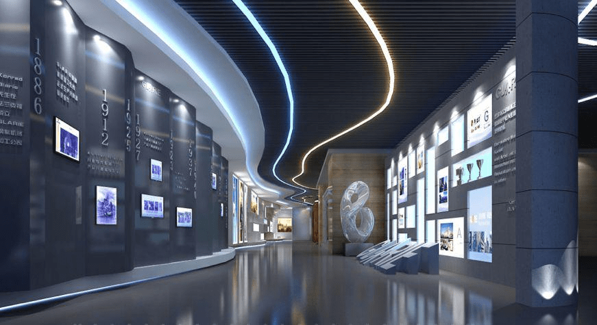 展廳設(shè)計 ，展廳 ，鑫時空