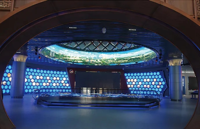 展廳設(shè)計(jì) ，展廳 ，鑫時(shí)空