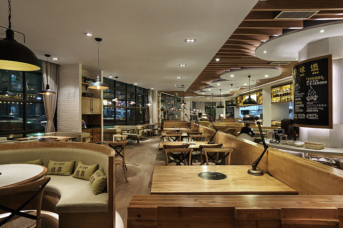 新中式餐廳設計：古韻新風，演繹東方雅韻